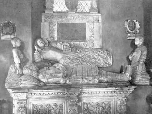 Sir Henry Carew (d.1681) monument in St Mary's Church