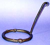 an iron slave collar