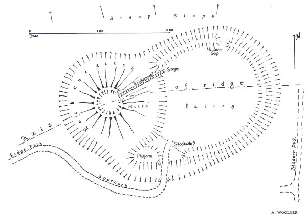 plan of Heywood Castle