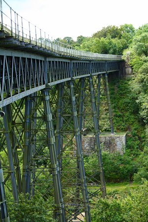 north side of Meldon Viaduct