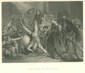 print from Death of Wat Tyler