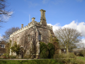The gatehouse of Affeton Castle in 2009